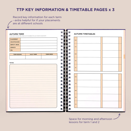 Trainee Teacher Planner 2026-2027