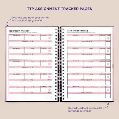 Trainee Teacher Planner - Coloured Marble