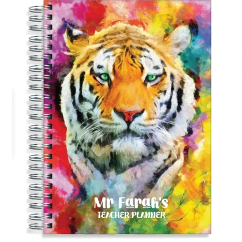 A4 Week to View Diary - Animal