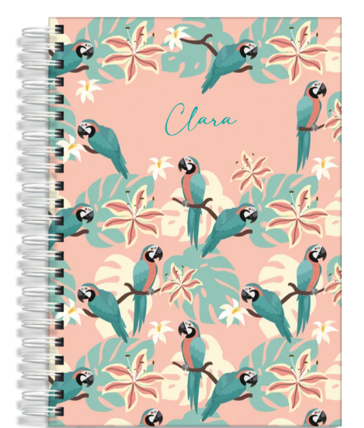 Parrots in the pink