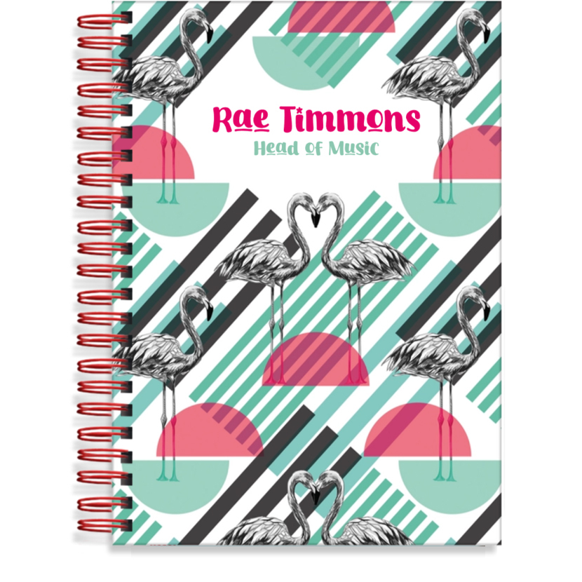 Flirty Flamingoes