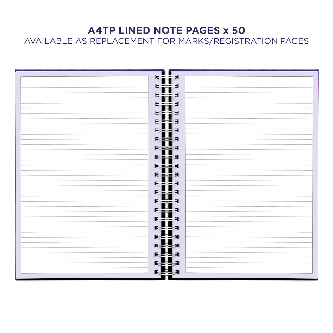 Example pages from a Pirongs Teacher Planner, showing replacement notes pages Example pages from a Pirongs Teacher Planner, showing replacement notes pages