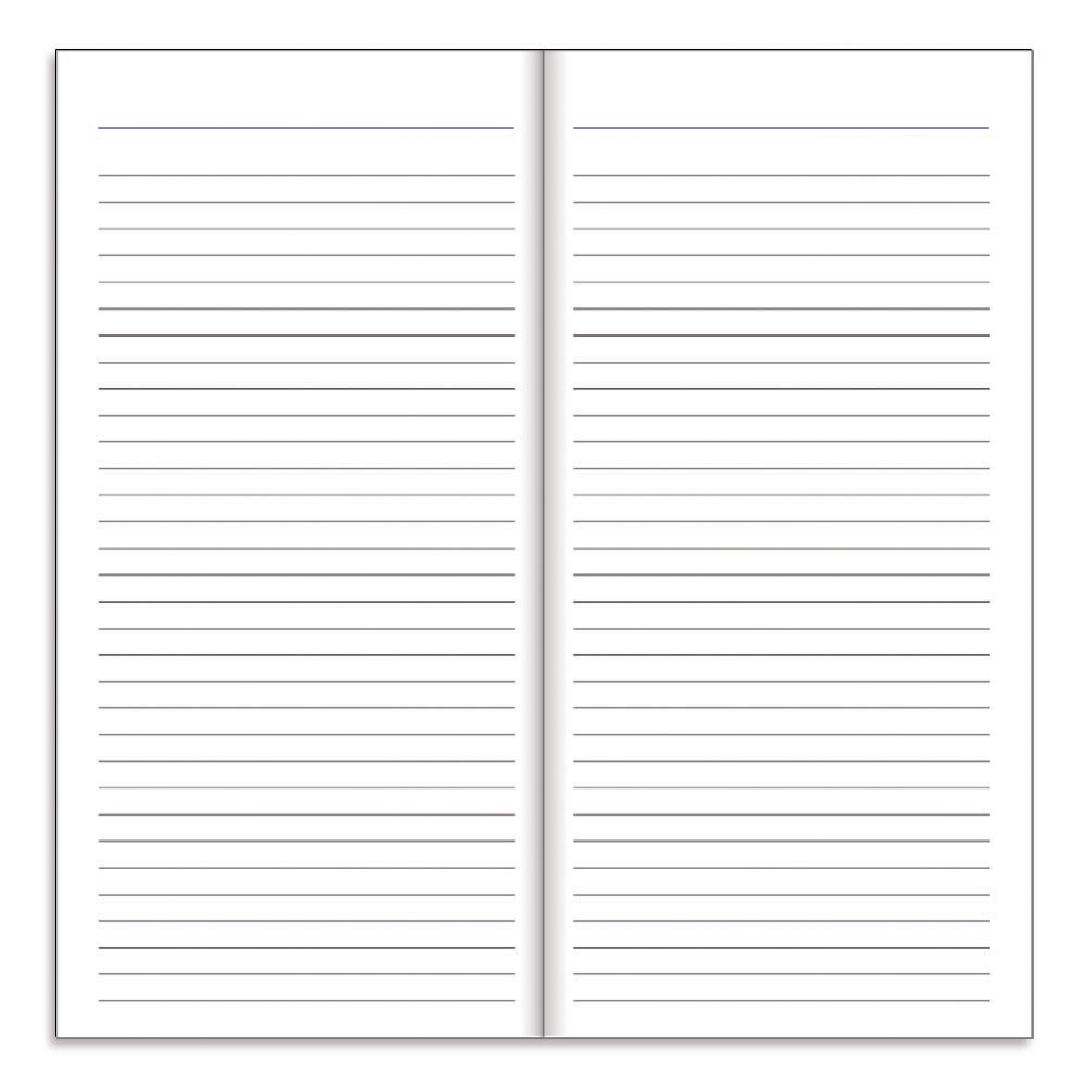 Example pages from a Pirongs Slim Diary showing Notes pages Example pages from a Pirongs Slim Diary showing Notes pages