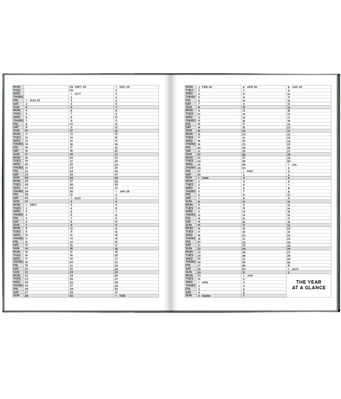 Homework Diary 2025-2026