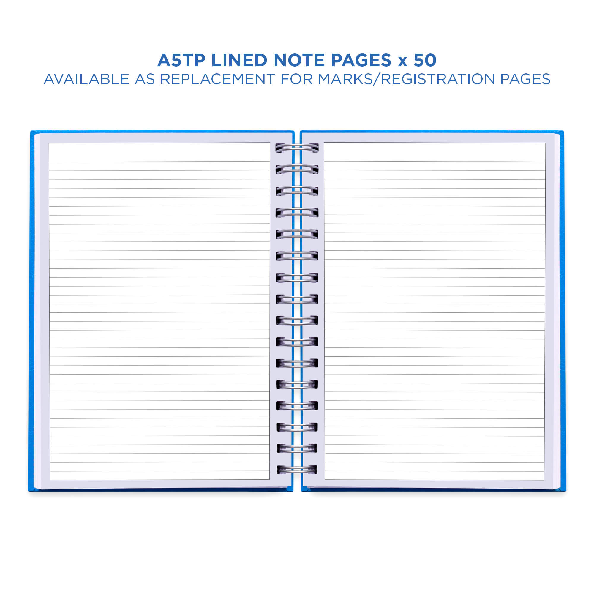 Example pages from a Pirongs Teacher Planner, showing replacement notes pages