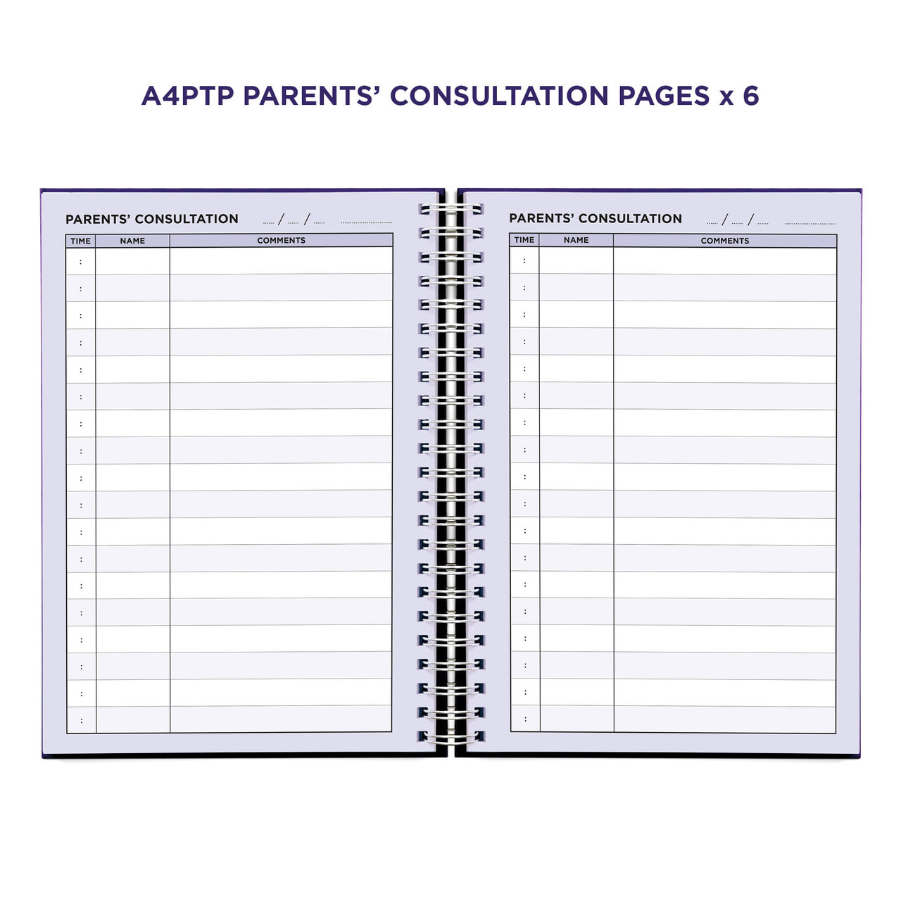 Example pages from a Pirongs Primary Teacher Planner, showing notes pages Example pages from a Pirongs Primary Teacher Planner, showing notes pages