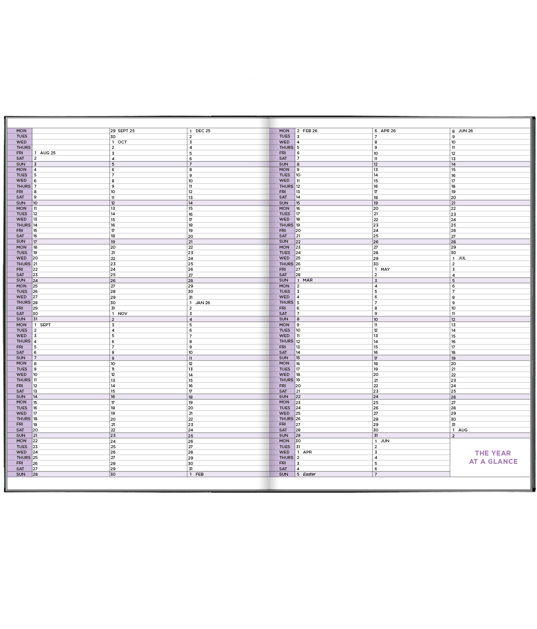 A4 Page a day 2025-2026 A4 Page a day 2025-2026