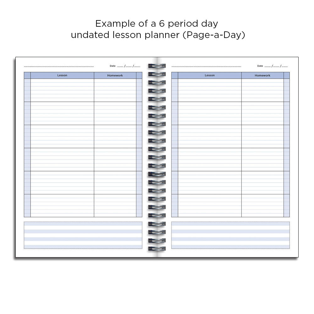 Designer Teacher Planners - Team Colours 