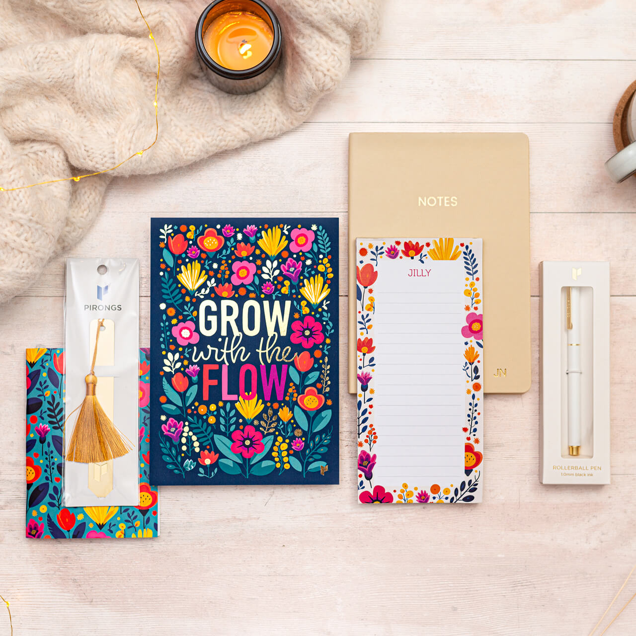 Stationery Box - Flowers on Parade