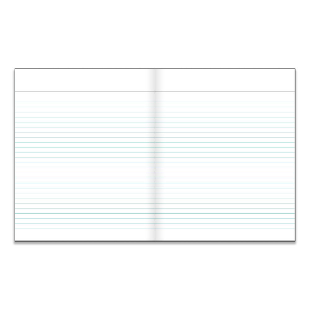 Example pages from a Pirongs standard A5+ page-a-day diary showing notes pages