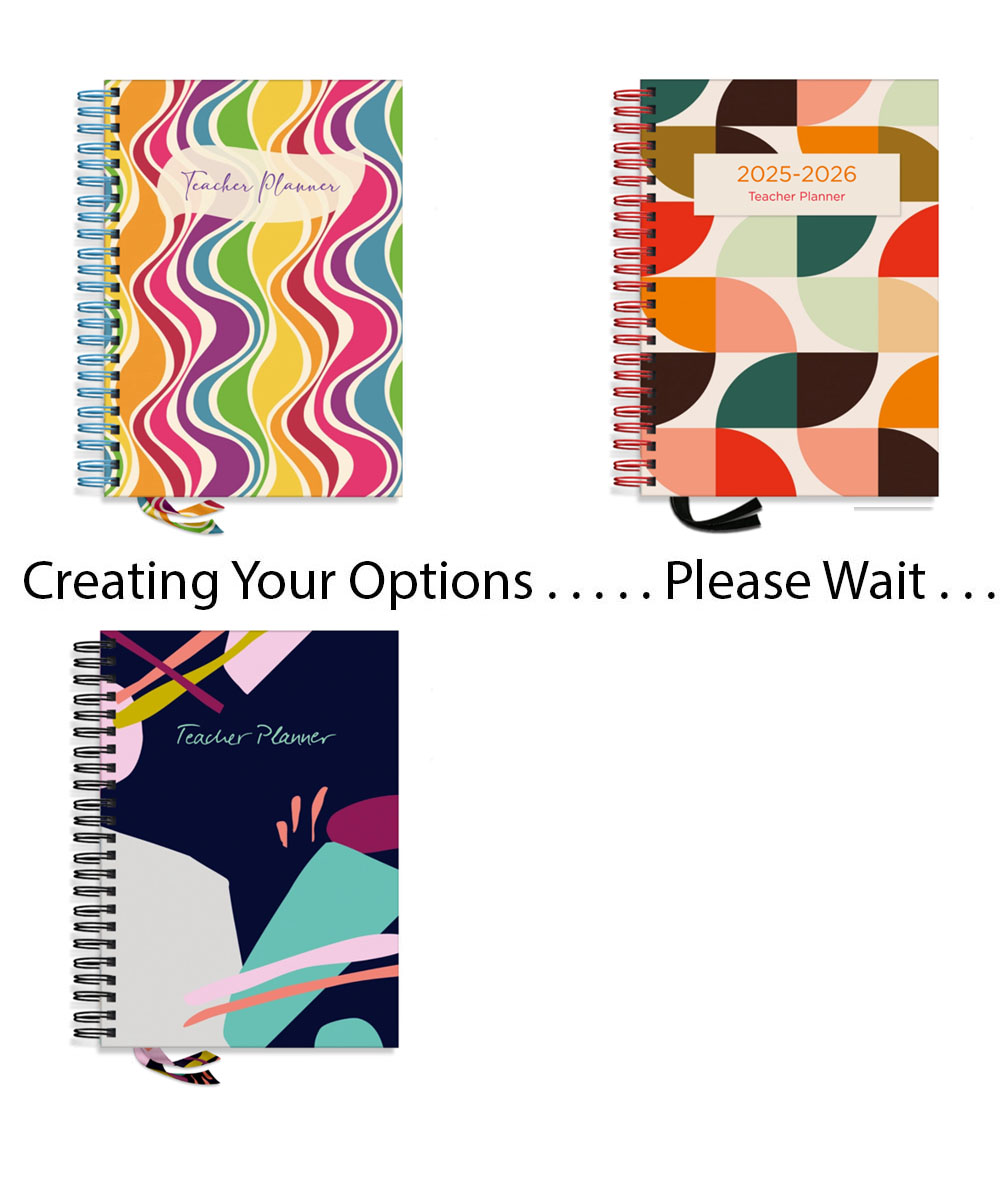 Designer Teacher Planners - Geometric Designer Teacher Planners - Geometric