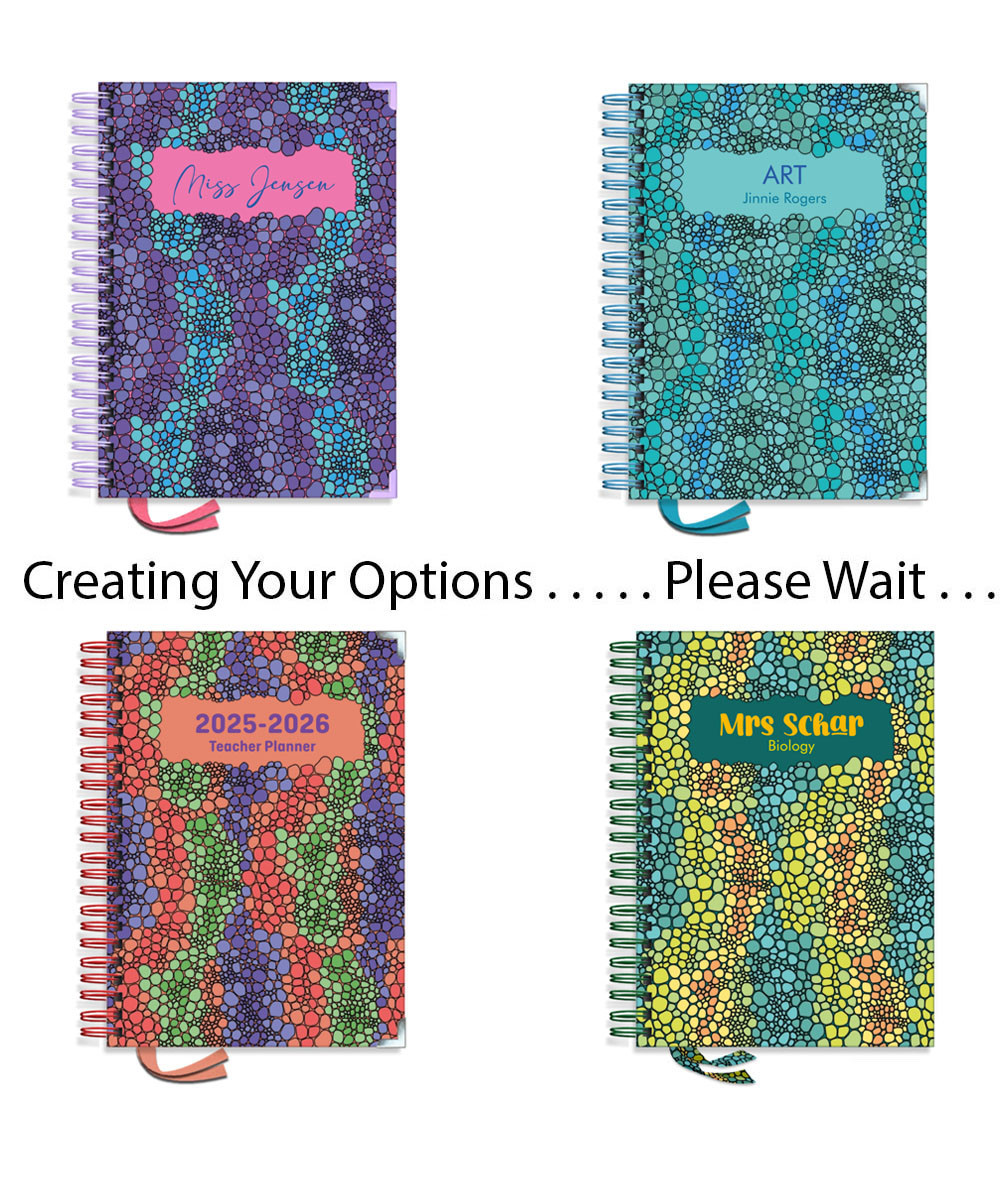Designer Life Planners - Chameleon Print Designer Life Planners - Chameleon Print