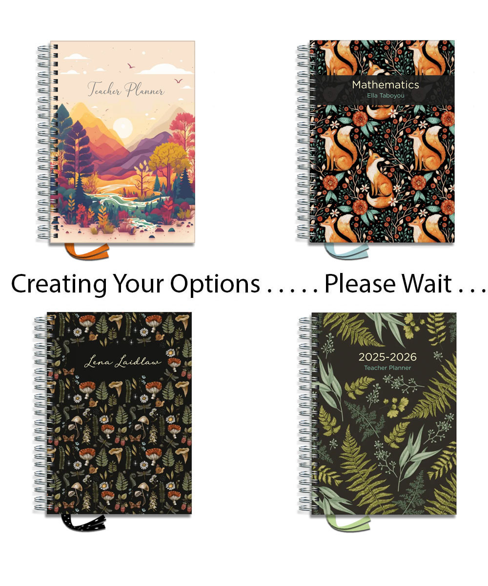 Designer Life Planner - Woodland