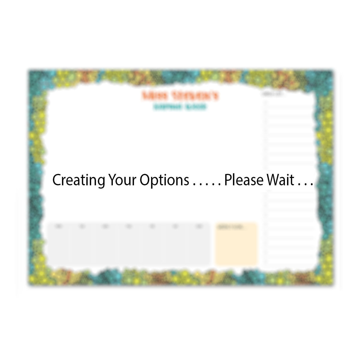 Tear-off Deskpad - Chameleon Tear-off Deskpad - Chameleon