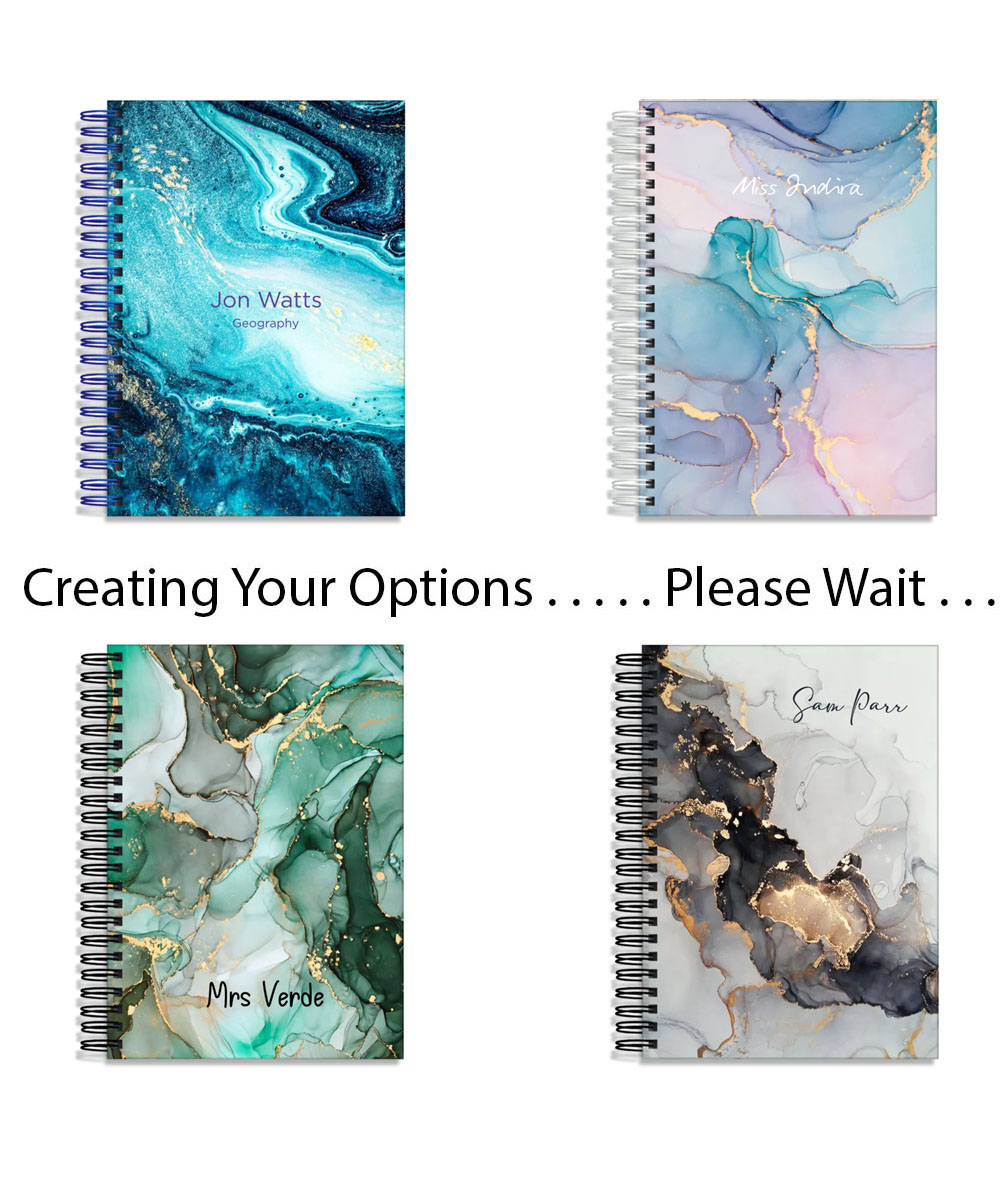 Trainee Teacher Planner - Coloured Marble