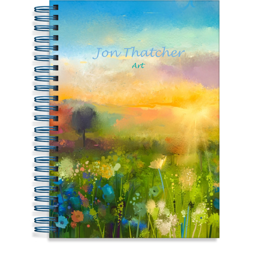 A4 Week to View Diary - Fresh Floral