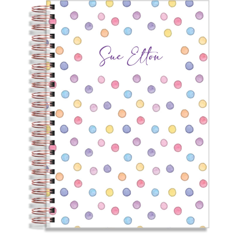 Trainee Teacher Planner - Pastel Polka Party