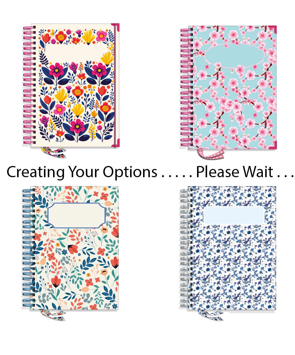 A4 Week to View Diary - Floral Favourites