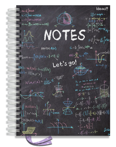 A4 Designer Note Books - Science Boards