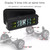 Car High Precision Solar Charging Tire Pressure Monitoring System TPMS, Built-in Beep Sensor, Built-in Beep Sensor