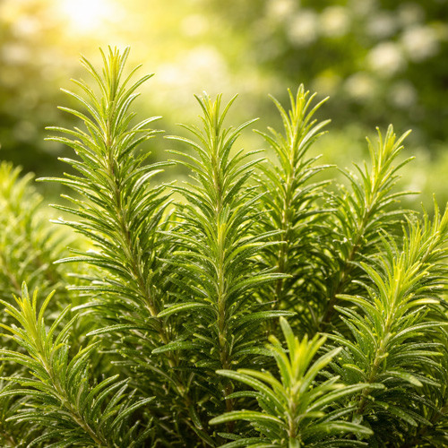 Rosemary leaves (Rosmarinus officinalis), Spain, camphor type