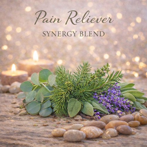 Pain Relief essential oil synergy blend for wholesale aromatherapy and body care formulation
