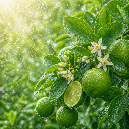 Lime Floral Water hydrosol pure lime hydrosol with citrus fruit and blossoms for skincare toner aromatherapy refreshing mist