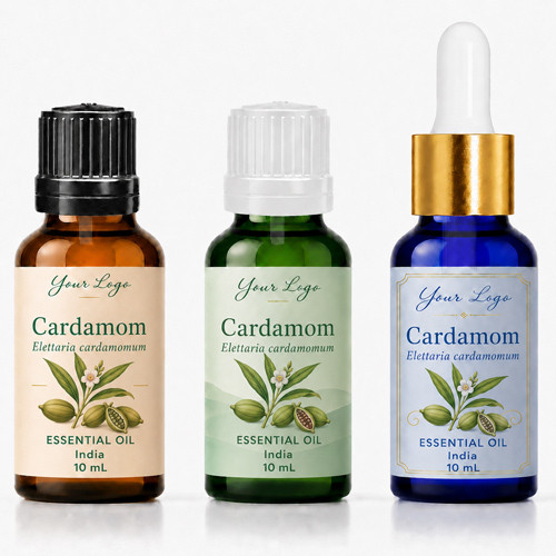 Cardamom (Private Label) private label essential oil bottle