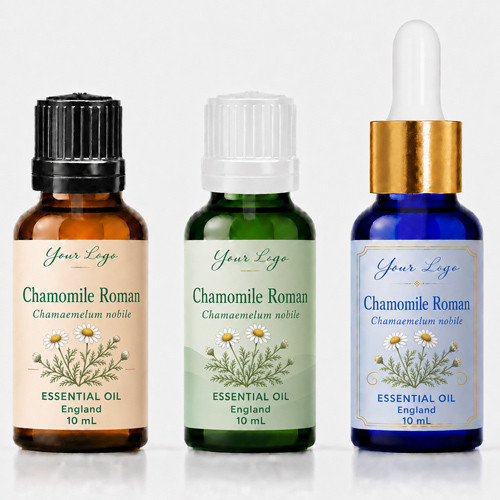Chamomile Roman (England) (Private Label) private label essential oil bottle