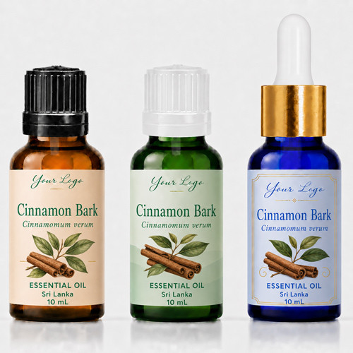 Cinnamon Bark (Private Label) private label essential oil bottle