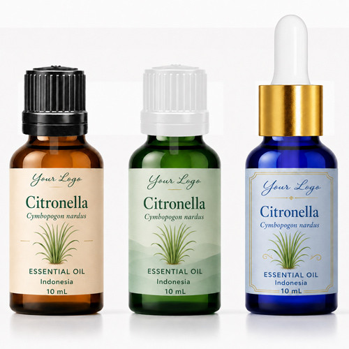 Citronella Ceylon (Private Label) private label essential oil bottle