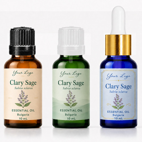Clary Sage (Private Label) private label essential oil bottle