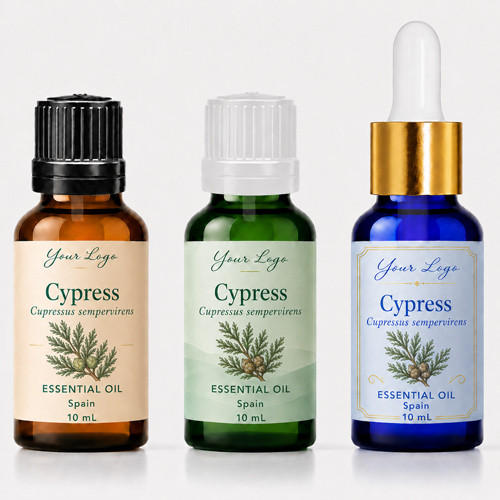 Cypress (Private Label) private label essential oil bottle