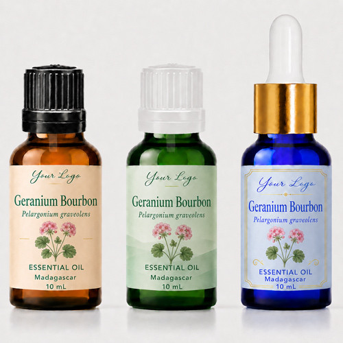 Geranium Bourbon (Private Label) private label essential oil bottle