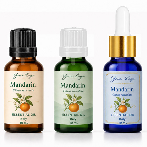 Mandarin (Private Label) private label essential oil bottle