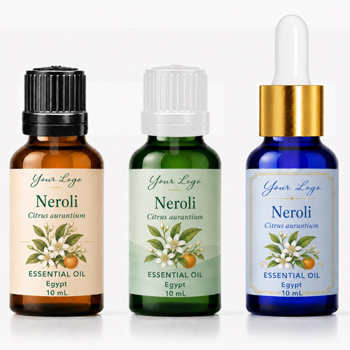 Neroli (Egypt) (Private Label) private label essential oil bottle
