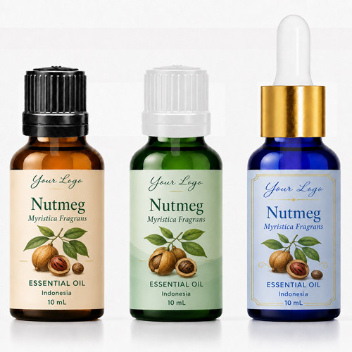 Nutmeg (Private Label) private label essential oil bottle