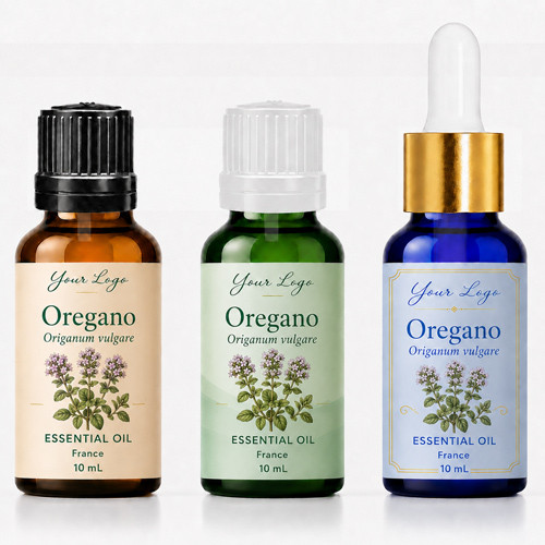 Oregano (Private Label) private label essential oil bottle