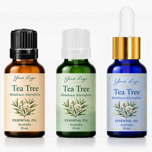 Tea Tree (Private Label) private label essential oil bottle