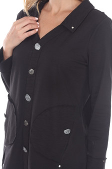 Ladies First Shirt (Black) - Neon Buddha