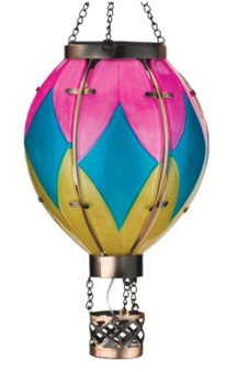 Hot Air Balloon Solar Lantern SM - Diamond