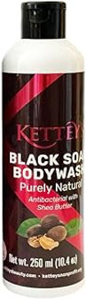 Kettey's Black Soap Body Wash (250ml)