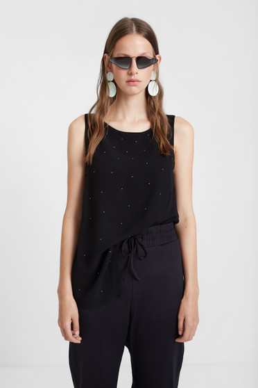 Asymmetric Hindu Blouse