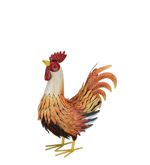 Sunburst Rooster Decor SM