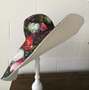 Wide brim Summer Floral Hat 