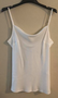 White Cami with Adjustable Straps