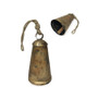 Sun Temple Large Bell Antq Gold