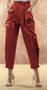 Hanita - Rust Paperbag  Trousers w/ Pockets