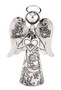 Angel Bell 4" - Heart