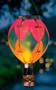 Hot Air Balloon Solar Lantern SM - Diamond